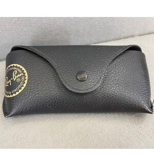 Ray Ban Universal Black Medium Sunglass Case Microfiber Cleaning Cloth